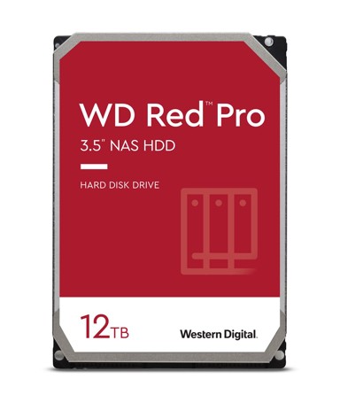 WESTERN DIGITAL Tvrdi disk WD Red Pro, 3.5", 12 TB, SATA III, 256 MB cache, 7200 okr./min